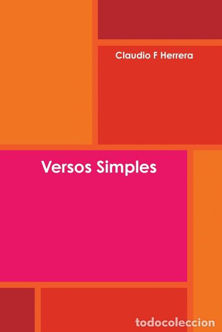 Libros: Versos Simples - Claudio F Herrera - Foto 1