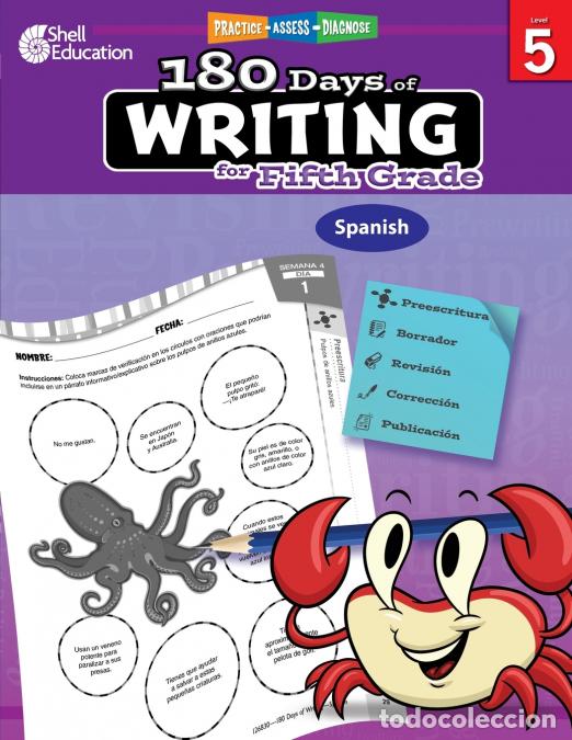 Libri: 180 Days of Writing for Fifth Grade (Spanish) - Torrey Maloof