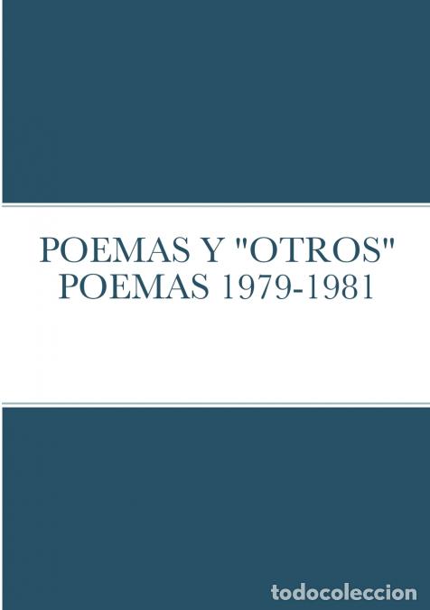 Libros: POEMAS Y OTROS POEMAS 1979-1981 - ANGEL BVILLAR,ANGEL B. VILLAR