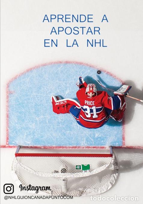 books: APRENDER A APOSTAR EN LA NHL - nhlguioncanadapuntocom Instagram
