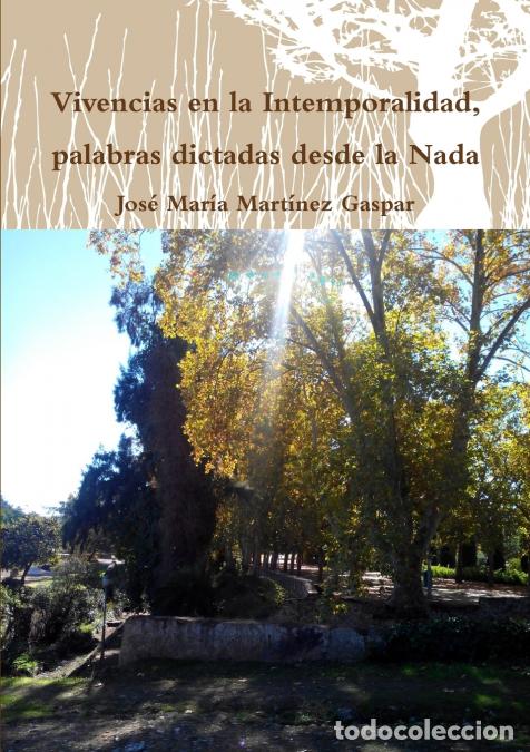 B&uuml;cher: Vivencias en la Intemporalidad, palabras dictadas desde la Nada - Jos&eacute; Mar&iacute;a Mart&iacute;nez Gaspar