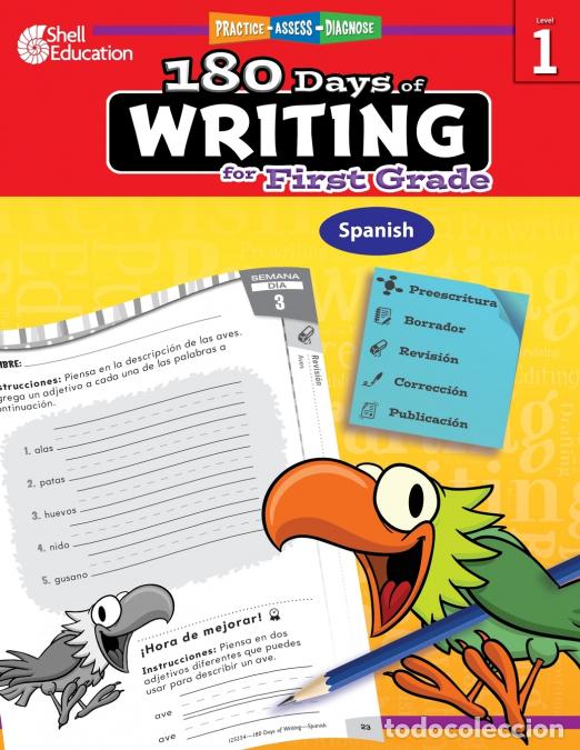 Livres: 180 Days of Writing for First Grade (Spanish) - Practice, Assess, Diagnose - Jodene Lynn Smith