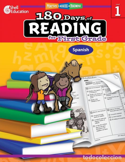 Libri: 180 Days of Reading for First Grade (Spanish) - Practice, Assess, Diagnose - Suzanne IBarchers,Suzan
