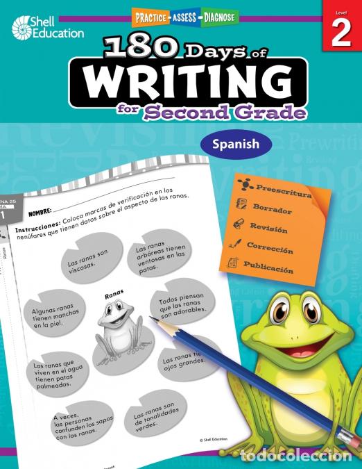 Libri: 180 Days of Writing for Second Grade (Spanish) - Practice, Assess, Diagnose - Brenda AVan Dixhorn,Br