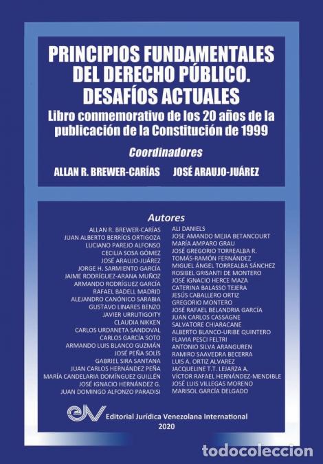 Libri: PRINCIPIOS FUNDAMENTALES DEL DERECHO P&Uacute;BLICO. DESAF&Iacute;OS ACTUALES (Segunda edici&oacute;n ampliada) - Allan R