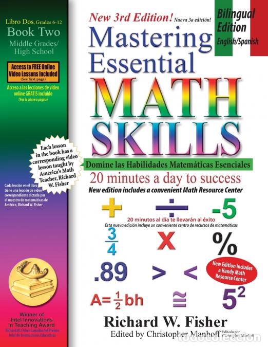 B&uuml;cher: Mastering Essential Math Skills Book 2, Bilingual Edition - English/Spanish - Richard W Fisher