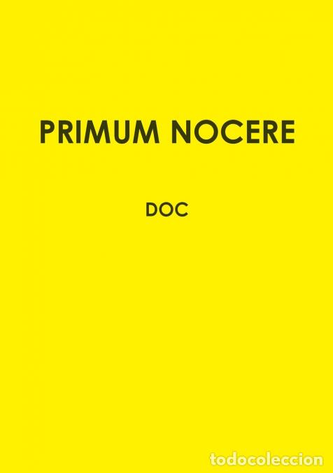 Libros: PRIMUM NOCERE - DOC