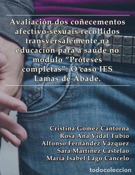 Libri: Avaliaci&oacute;n dos co&ntilde;ecementos afectivo-sexuais recollidos transversalmente na educaci&oacute;n para a sa&uacute;de n