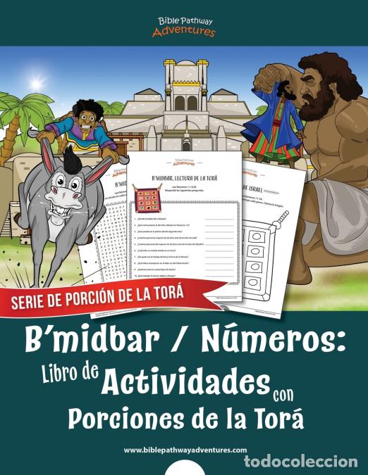 Libri: B?midbar - N&uacute;meros - Libro de Actividades con Porciones de la Tor&aacute; - Bible Pathway Adventures,Pip