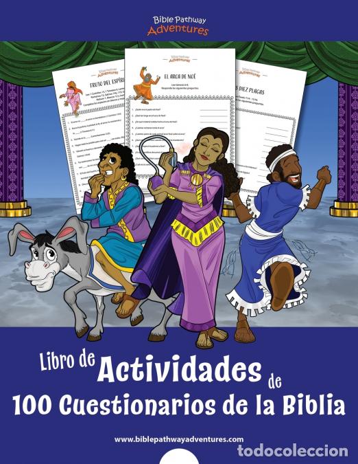 Libri: 100 Cuestionarios B&iacute;blicos para Grados 3-6 - Bible Pathway Adventures,Pip Reid