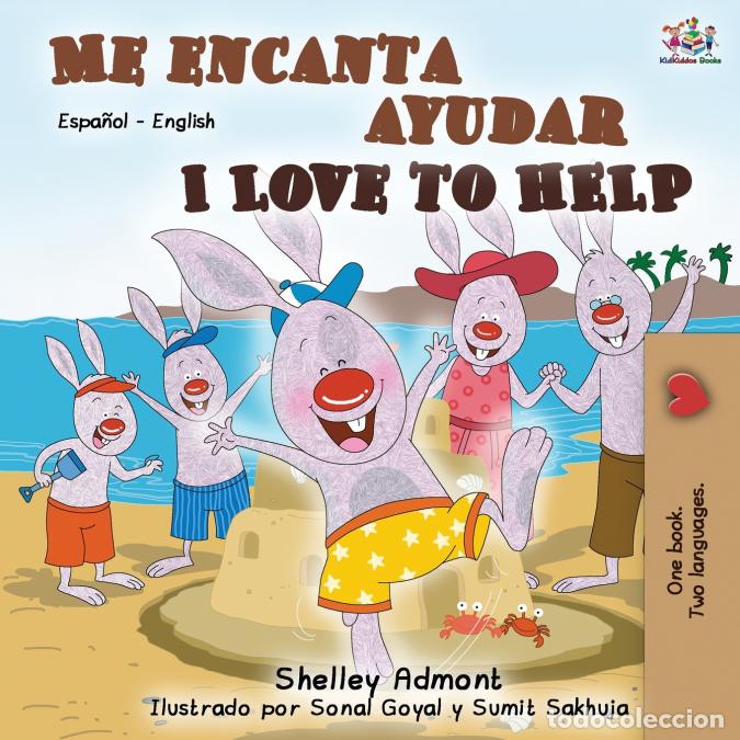 Libri: Me encanta ayudar I Love to Help - Spanish English Bilingual Book - Shelley Admont,KidKiddos Books