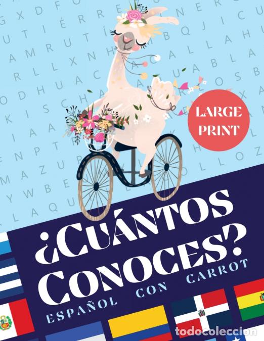 Livres: Sopa de Letras en Espa&ntilde;ol Para Adultos (Letra Grande) - &iquest;Cu&aacute;ntos Conoces? - Spanish Word Search fo