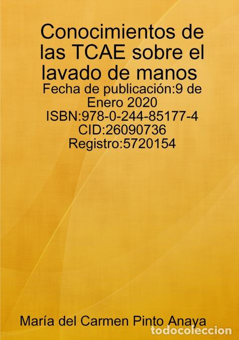 books: Conocimientos de las TCAE sobre el lavado de manos - Mar&iacute;a del Carmen Pinto Anaya