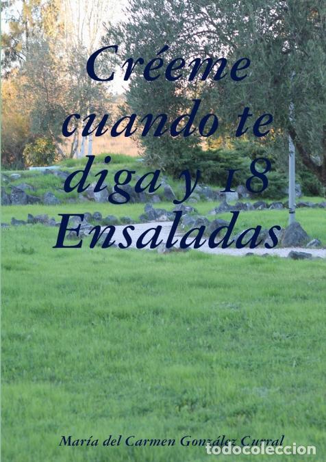 Libri: Cr?eme cuando te diga y 18 ensaladas - Mar&iacute;a del Carmen Gonz&aacute;lez Curral