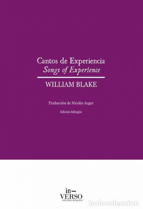 Libros: Cantos de experiencia - William Blake - Foto 1
