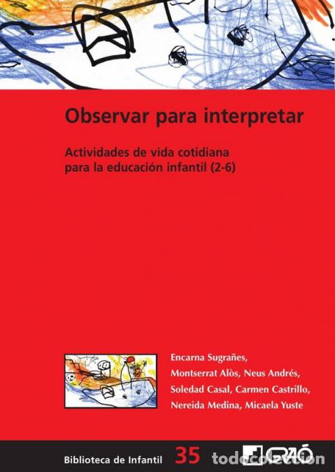 Livres: Observar para interpretar - Actividades de vida cotidiana para la educaci&oacute;n infantil (2-6) - Encarna