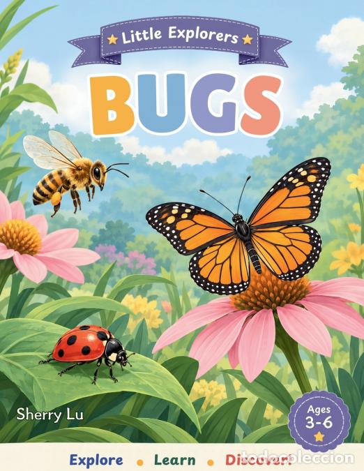 Libros: Little Explorers - Bugs - Sherry Lu - Foto 1