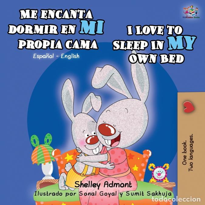Livros: Me encanta dormir en mi propia cama I Love to Sleep in My Own Bed - Spanish English Bilingual Book -