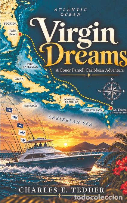 Livros: VIRGIN DREAMS - A Conor Parnell Caribbean Adventure - Charles E. Tedder