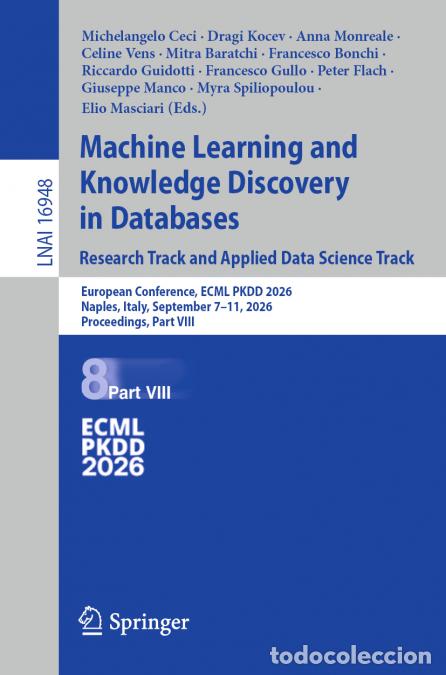 Libros: Machine Learning and Knowledge Discovery in Databases. Research Track and Applied Data Science Track - Foto 1