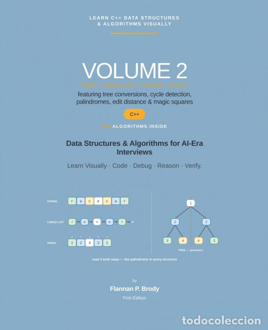 Libros: Learn C++ Data Structures & Algorithms Visually - Volume 2 - Flannan P. Brody - Foto 1
