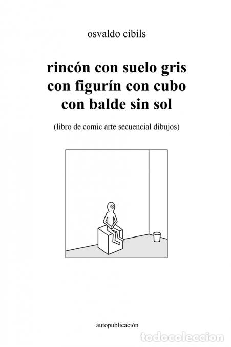 Libros: rinc&oacute;n con suelo gris con figur&iacute;n con cubo con balde sin sol - (libro de comic arte secuencial dibuj