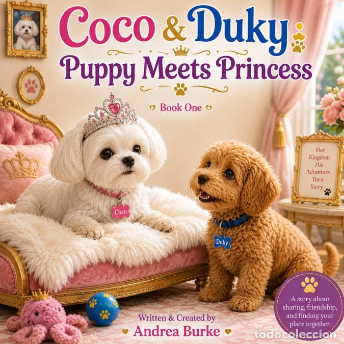 Libri: Coco & Duky - Puppy Meets Princess - Andrea Burke