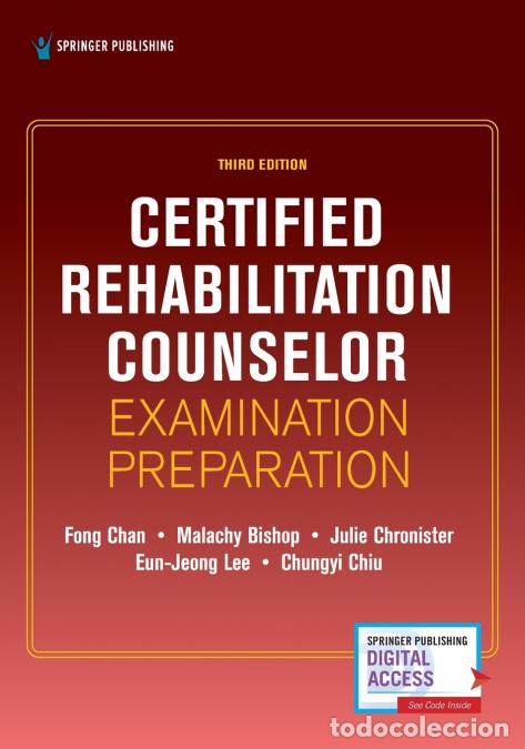 Livres: Certified Rehabilitation Counselor Examination Preparation, Third Edition - Fong PhD CRC Chan,Julie