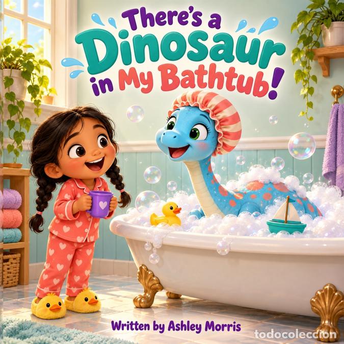 Livros: THERE?S A DINOSAUR IN MY BATHTUB! - ASHLEY DAWN MORRIS