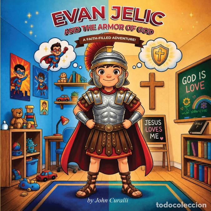 Livros: Evan Jelic and the Armor of God - A Faith Filled Adventure - John D Curalli