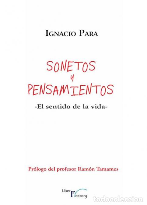 Libros: Sonetos y pensamientos - El sentido de la vida - Ignacio Para Rodr&iacute;guez-Santana