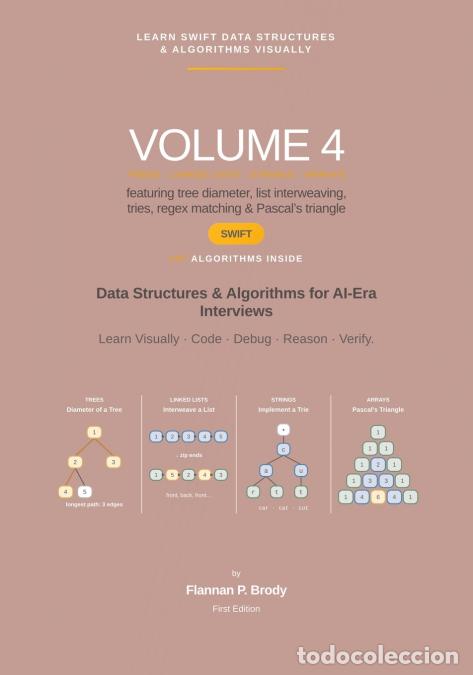 books: Learn Swift Data Structures & Algorithms Visually - Volume 4 - Data Structures & Algorithms for AI-E