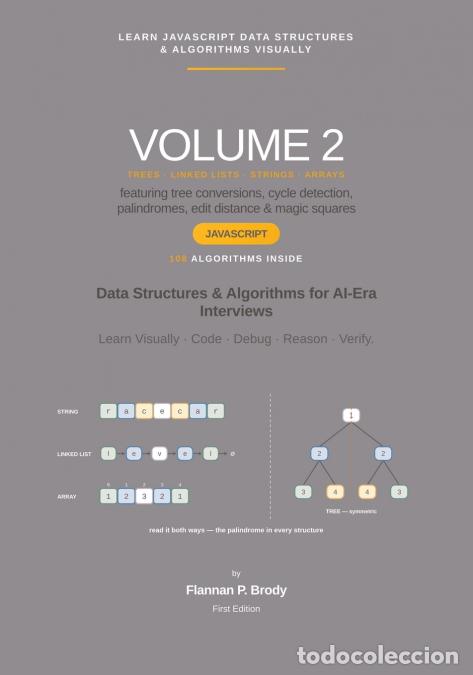 books: Learn JavaScript Data Structures & Algorithms Visually - Volume 2 - Data Structures & Algorithms for