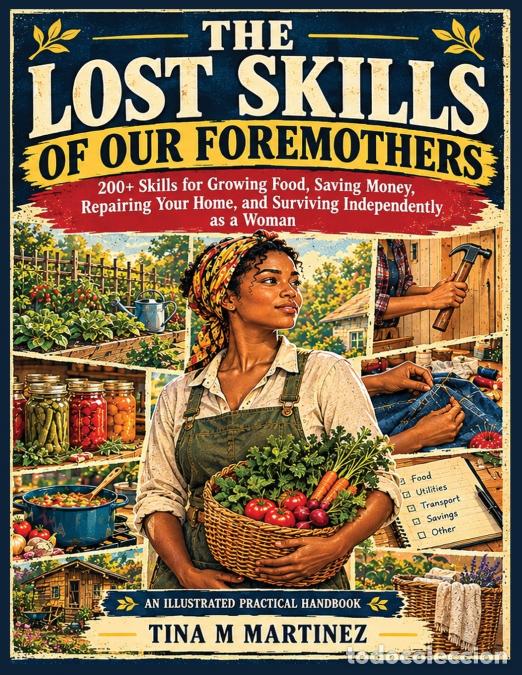 Livres: The Lost Skills of Our Foremothers - 200+ skills for growing food, saving money, repairing your home