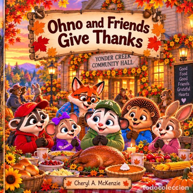 books: Ohno and Friends Give Thanks - A Yonder Creek Adventure - Cheryl A. McKenzie