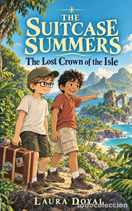 Libros: The Suitcase Summers - The Lost Crown of the Isle - Generative AI,Laura Doyal