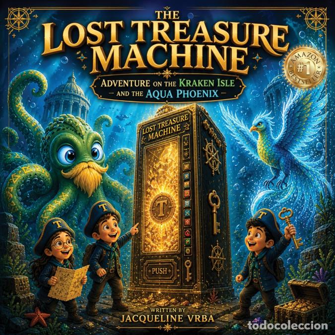 B&uuml;cher: The Lost Treasure Machine - Adventure on the Kraken Isle and the Aqua Phoenix - Jacqueline Vrba