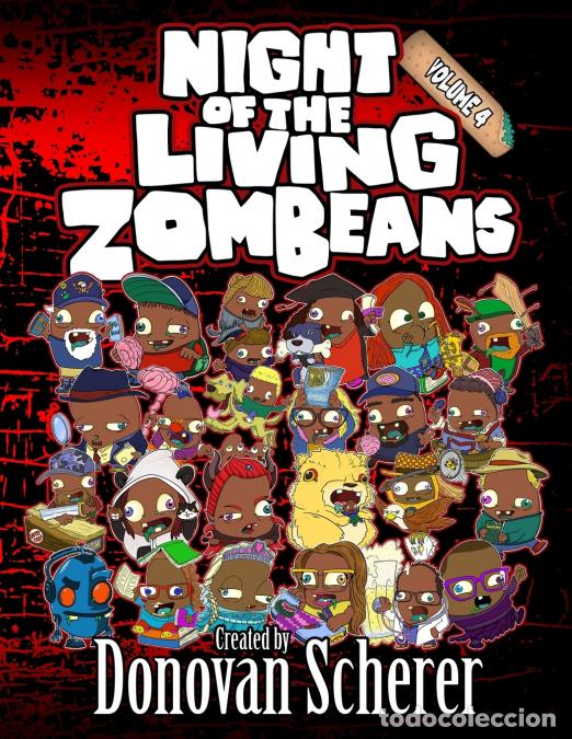 Libri: Night of the Living ZomBeans - Volume 4: A Coloring Book of Zombie Beans - Donovan Scherer