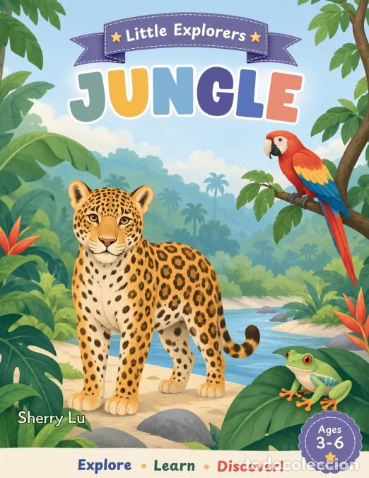 Libri: Little Explorers - Jungle - Sherry Lu