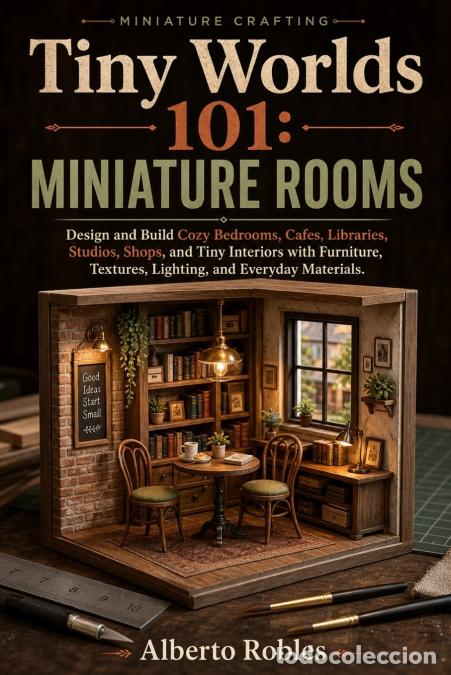 Libros: Tiny Worlds 101 - Miniature Rooms - Alberto Robles - Foto 1