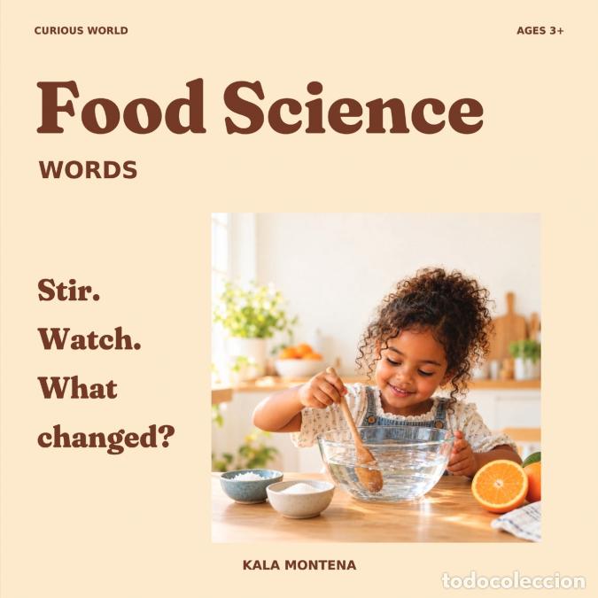 Libri: Food Science Words - Kala Montena