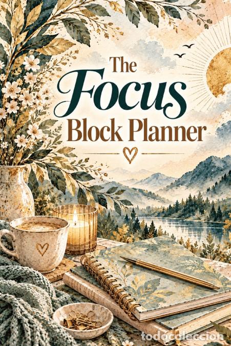 Libri: The Focus Block Planner - A Productivity Planner & Work Journal for Time Blocking, Daily Priorities,