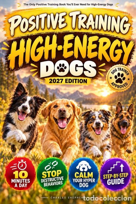 Libros: The Only Positive Training Book You?ll Ever Need for High-Energy Dogs - Complete Step-by-Step Guide