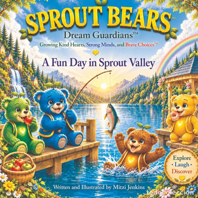 Libros: A Fun Day In Sprout Valley - A Magical Adventure of Friendship, Kindness,& Fun - Tommy Jenkins,Mitzi