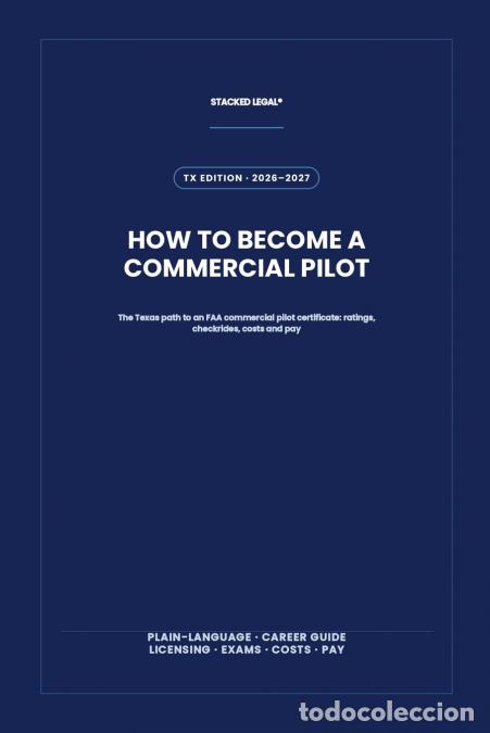 Livres: How to Become a Commercial Pilot - STACKED LEGAL