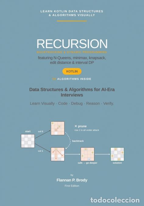 Libros: Recursion, Backtracking & Dynamic Programming - Kotlin Edition - Data Structures & Algorithms for AI - Foto 1