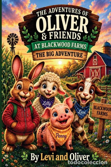 Livres: The Adventures of Oliver & Friends at Blackwood Farms - The Big Adventure - The Voice,Levi James