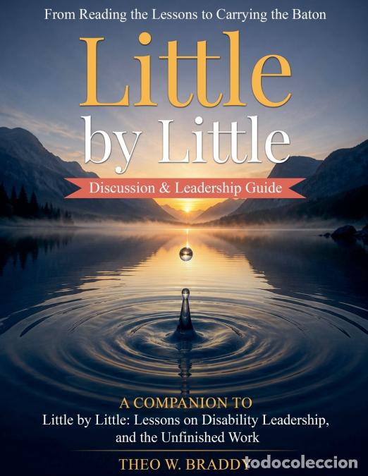 Libros: LITTLE BY LITTLE Discussion & Leadership Guide - Theo W. Braddy