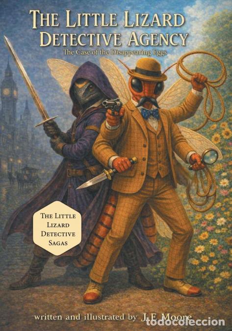 Libros: The Little Lizard Detective Agency - The Case of the Disappearing Eggs - J E Moore
