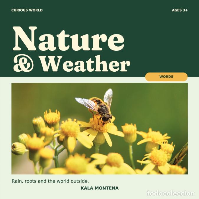 Libri: NATURE & WEATHER WORDS - Kala Montena